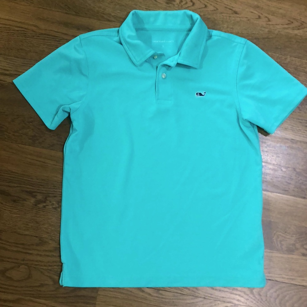 Vineyard Vines boys shirt size S (8-10) Green
